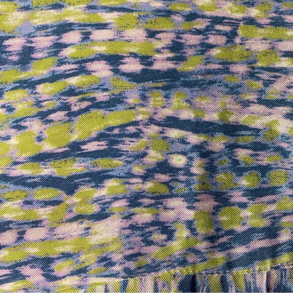 ANTHROPOLOGIE Pilcro Long Sleeve Wrap Blouse - Abstract Print - Size L - Picture 6 of 8